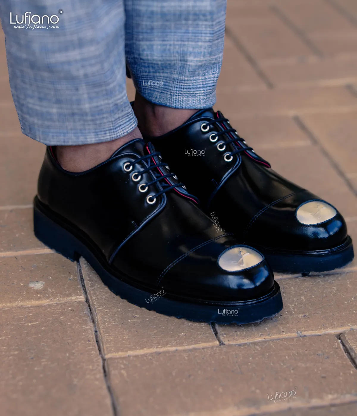 212 Lufiano Lace up: Black