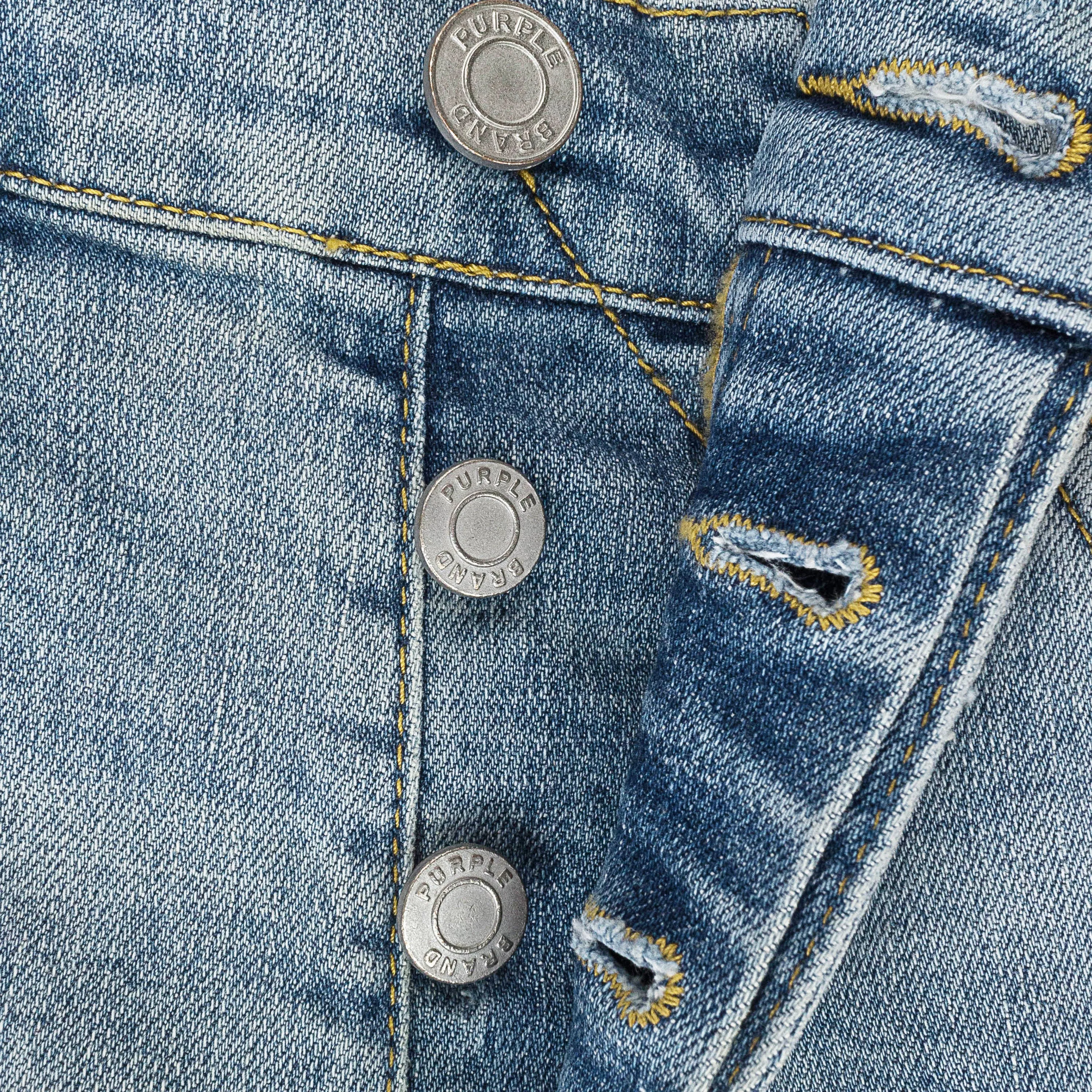 AGED VINTAGE DESTROY Indigo SKINNY JEANS