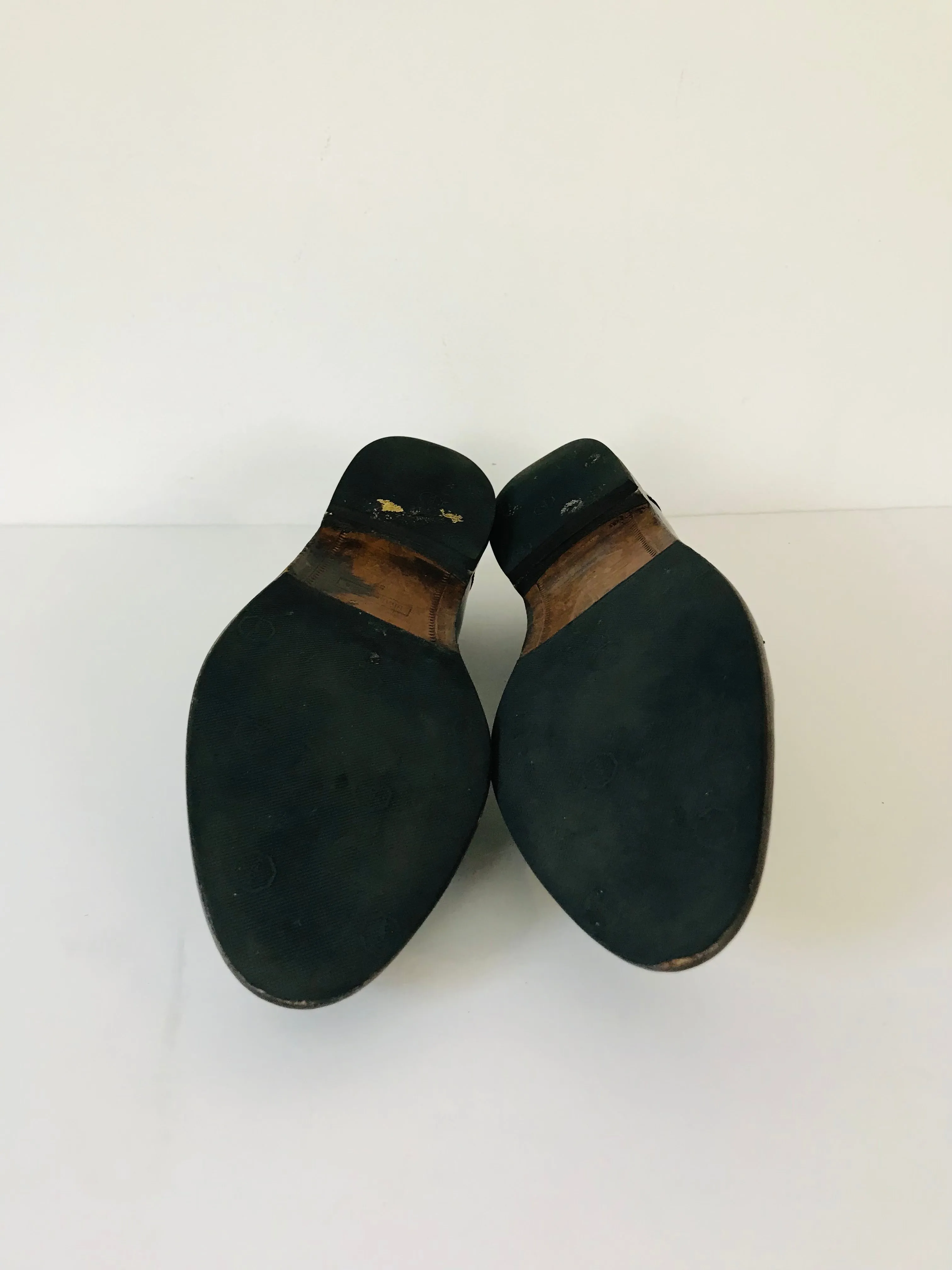 Bimba & Lola Women's Contrast Leather Loafers | 39 UK6 | Black
