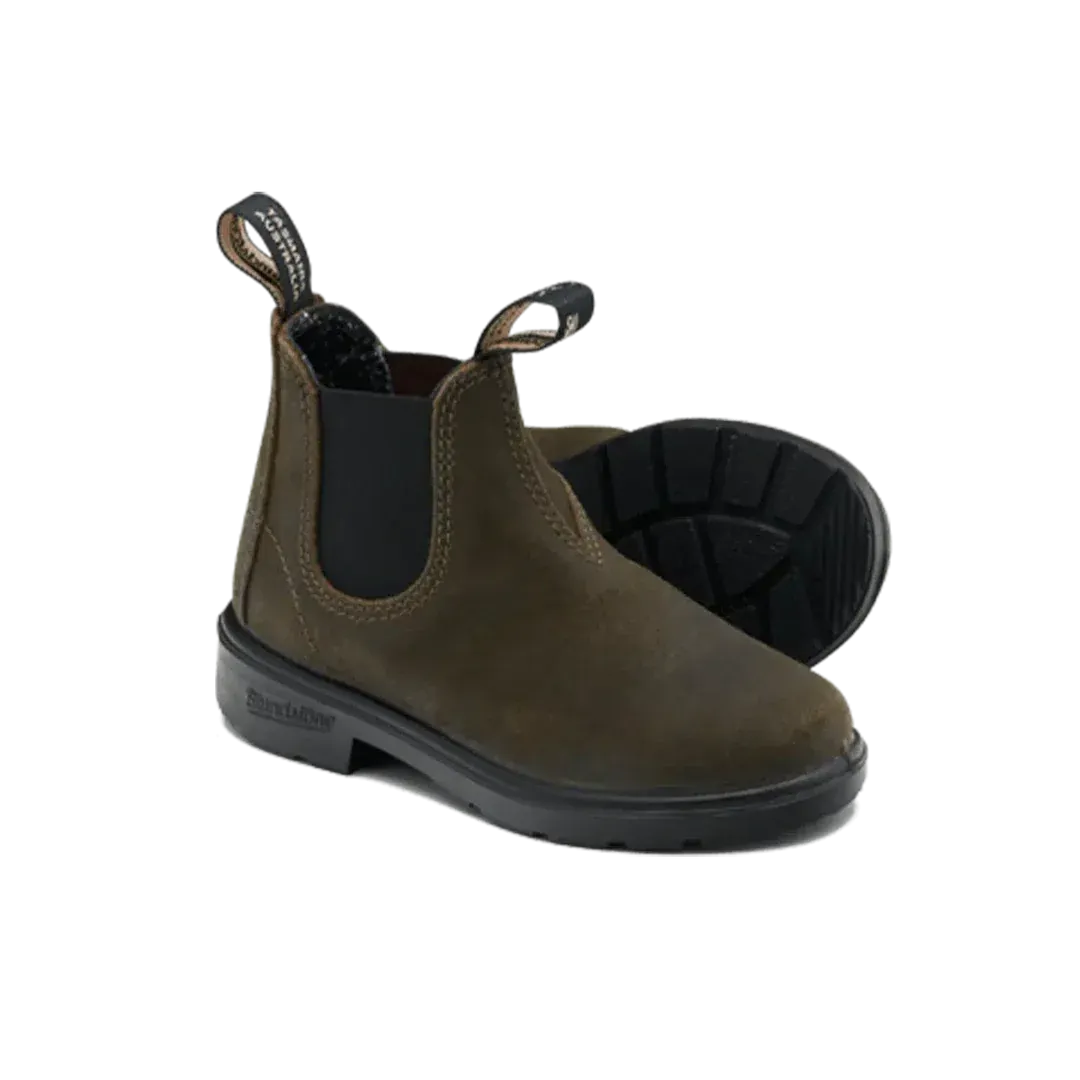 Blundstone / Boots / Waxed Suede / Dark Olive / #2469