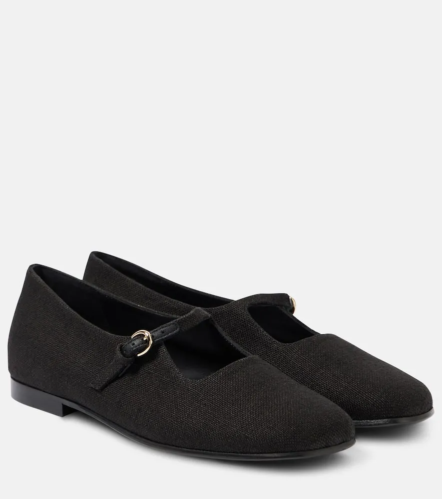 CO Canvas Mary Jane flats