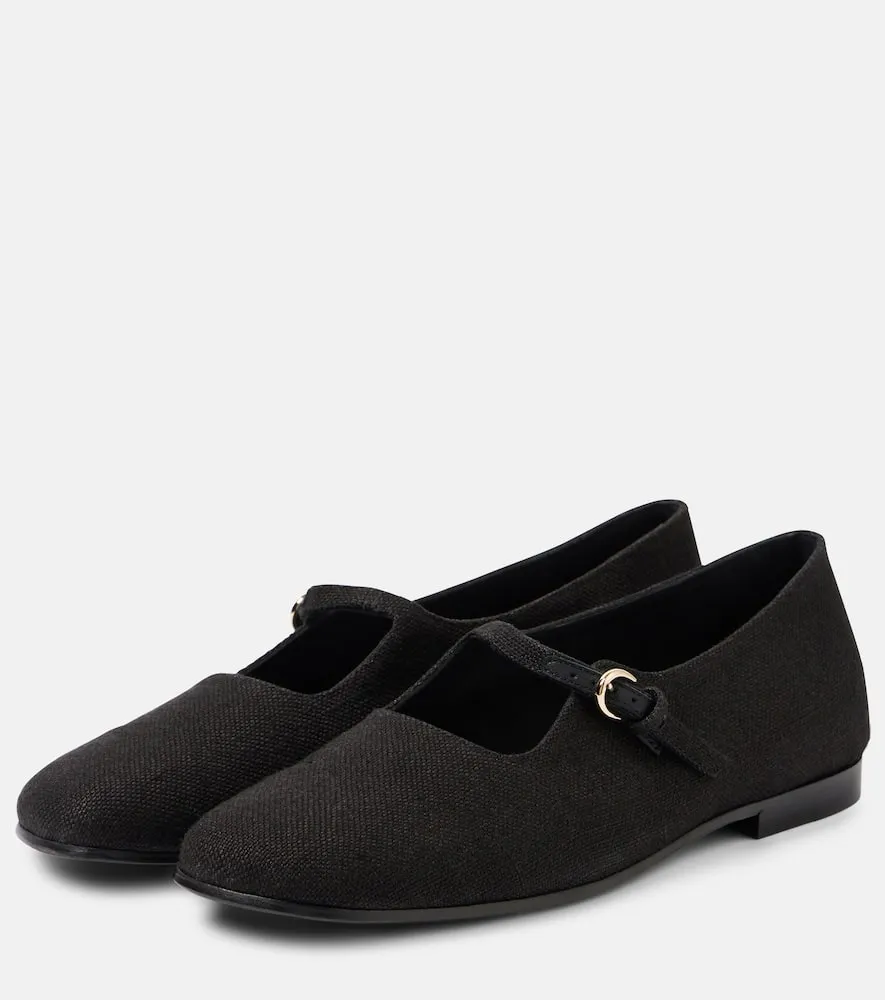 CO Canvas Mary Jane flats