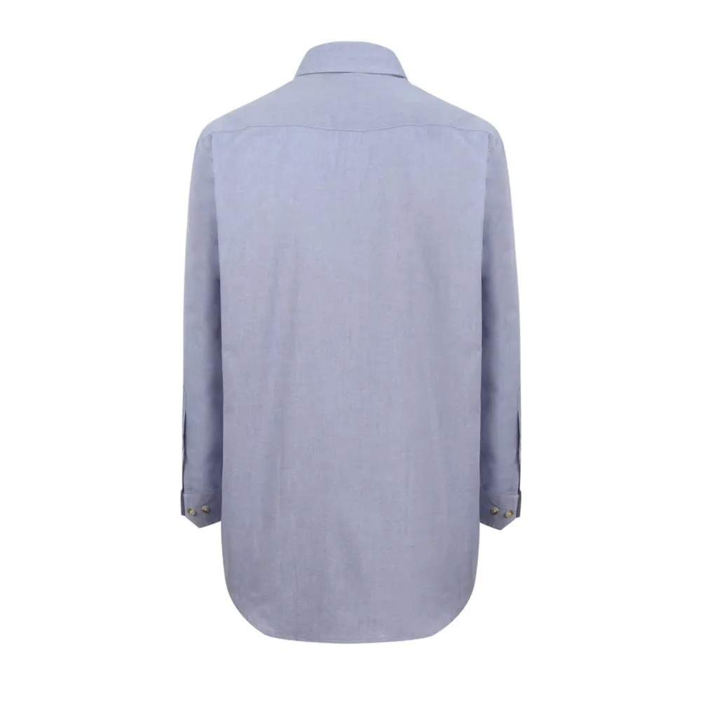 Dunedin Oxford Shirt Blue by Hoggs of Fife