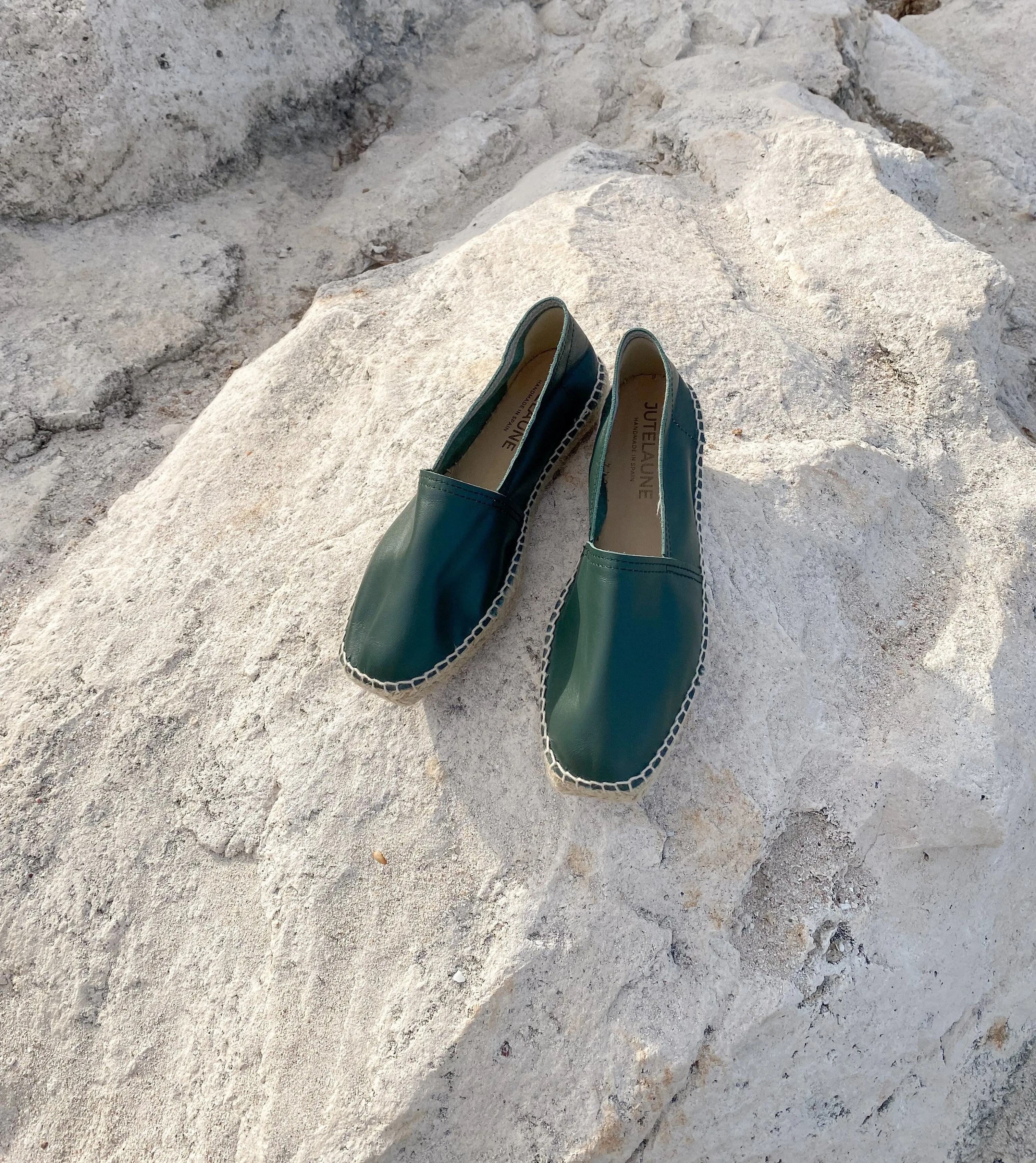 Forest Green Slippers