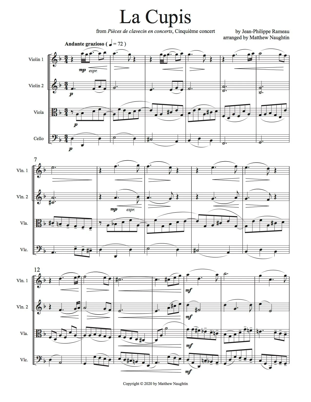 La Cupis (Rameau)