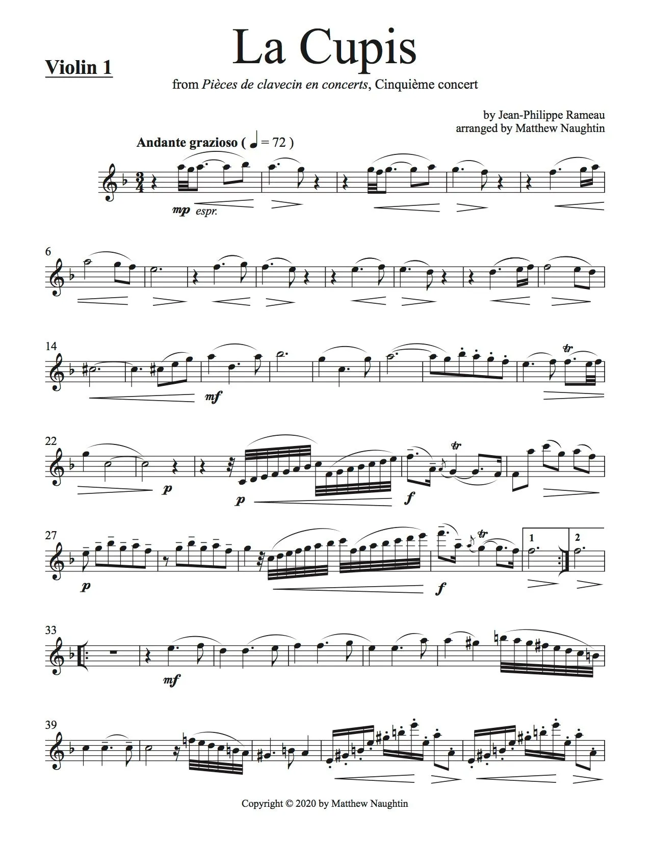 La Cupis (Rameau)