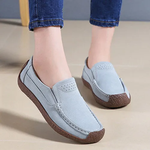 Lace-up Women Flats Comfortable Summer Loafers Women Shoes
