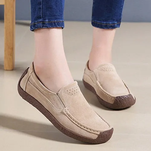 Lace-up Women Flats Comfortable Summer Loafers Women Shoes