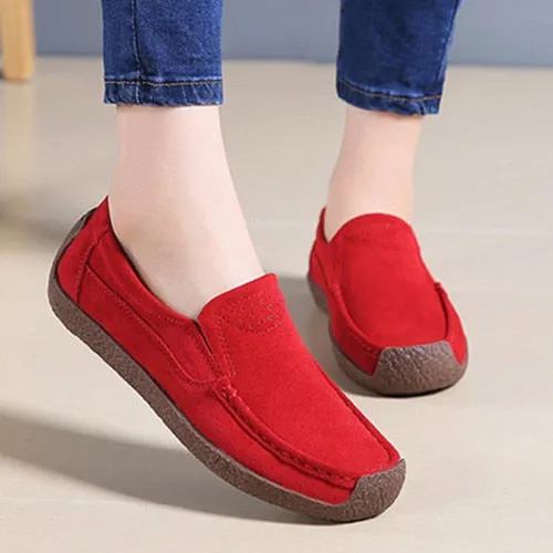 Lace-up Women Flats Comfortable Summer Loafers Women Shoes