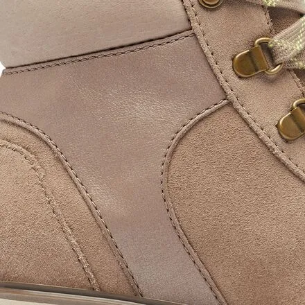 Lennox Hiker Stkd WP women's boots SOREL, color Omega Taupe/Gum 2