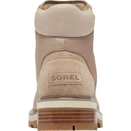 Lennox Hiker Stkd WP women's boots SOREL, color Omega Taupe/Gum 2