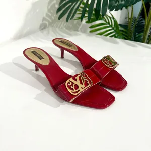 Louis Vuitton Cherry Red Sandals