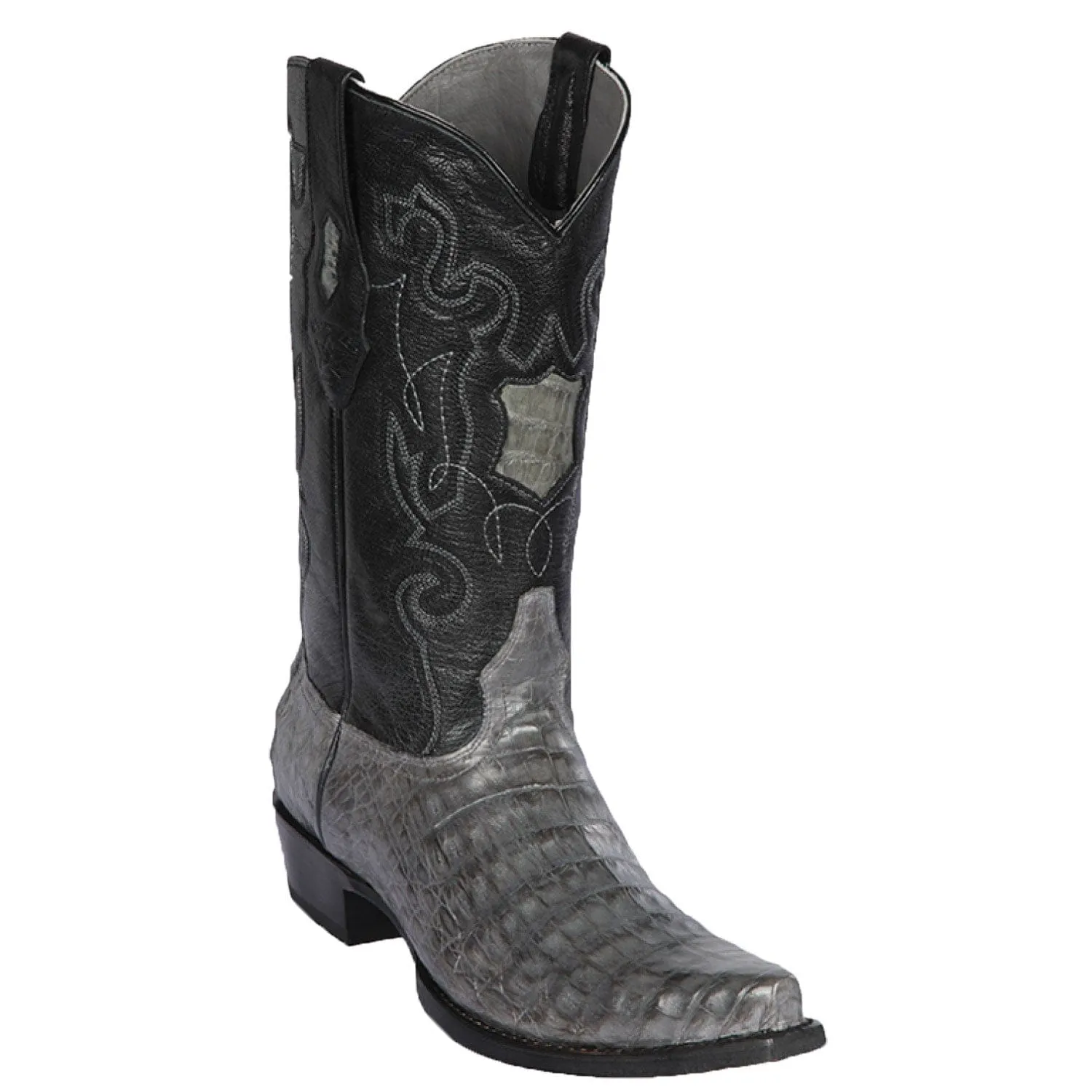 Men's Los Altos Caiman Belly Snip Toe Boots 9482