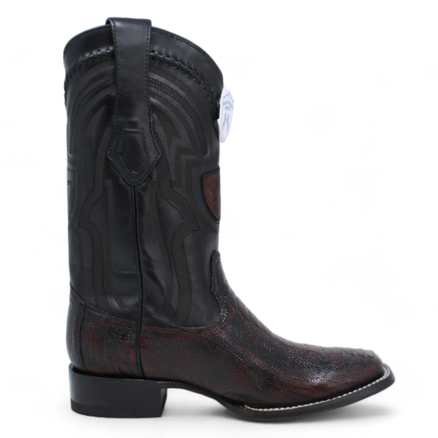Men's Wild West Ostrich Leg Ranch Toe Boot 2824L0518