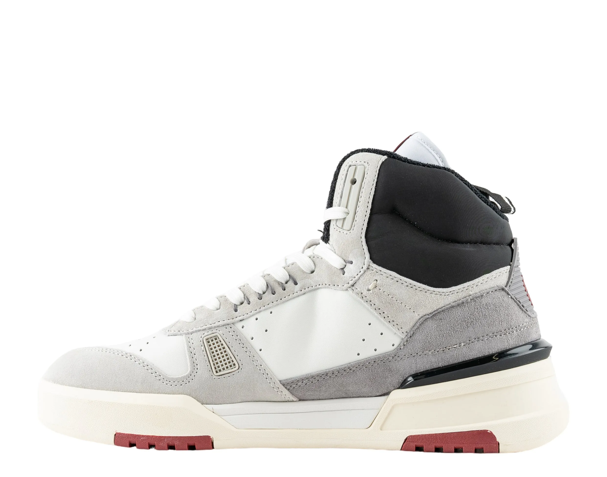 Sergio Tacchini BBALL HI TOP SNEAKER Men’s -ANTIQUE WHITE TOFU QUIET GRAY