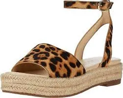Sole Society Animal Print US Shoe Size 8 Espadrilles