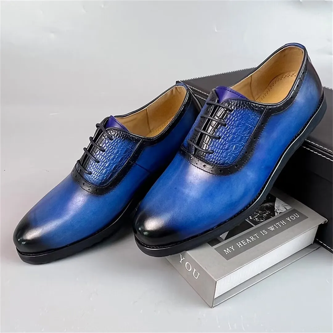 Sophisticated Leather Dress Flats