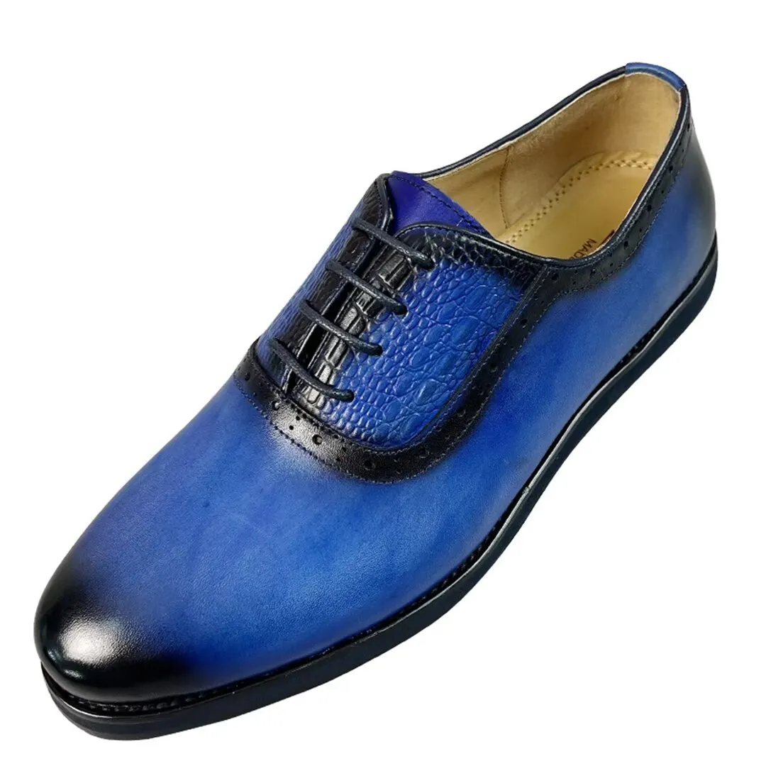 Sophisticated Leather Dress Flats