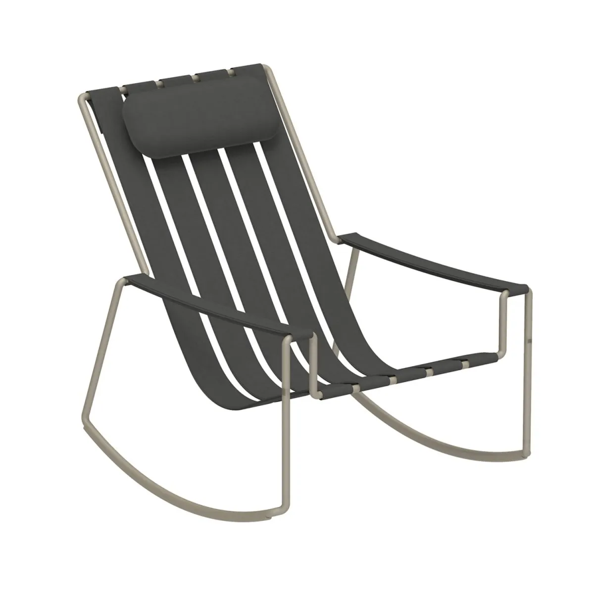 Strappy Rocking Chair
