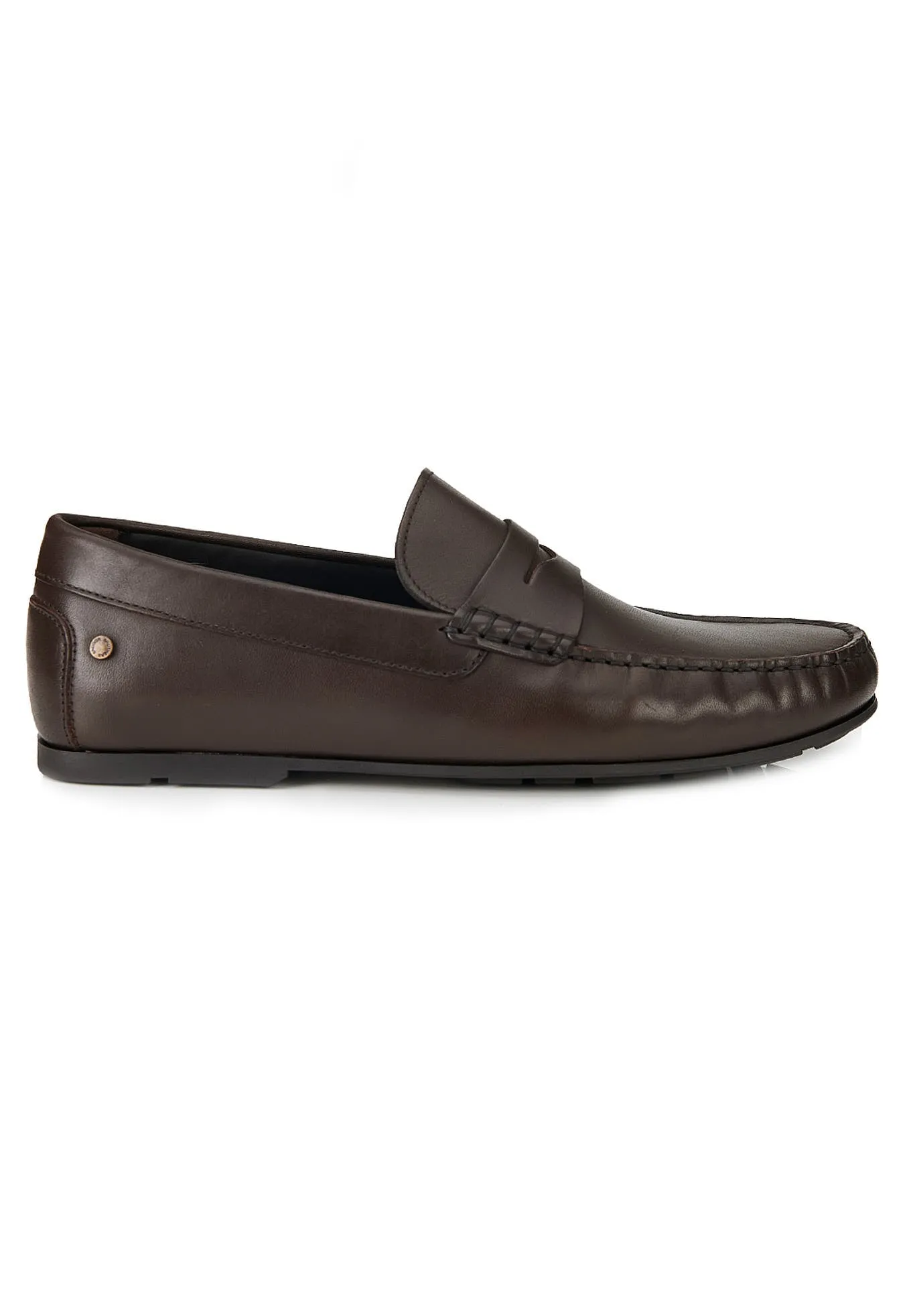 Timeless entire sole leather driving shoes