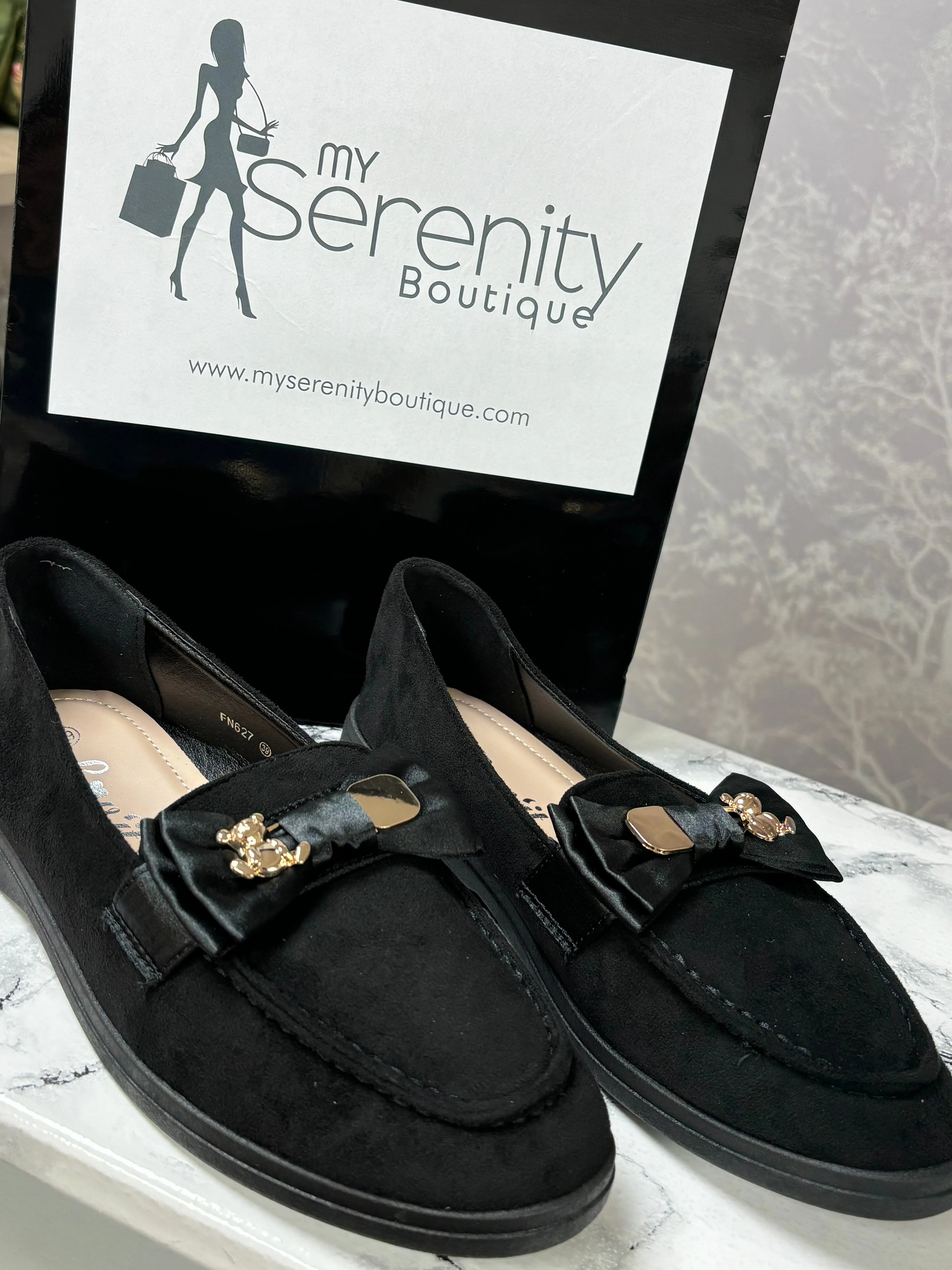 Tori Flat Loafers Black