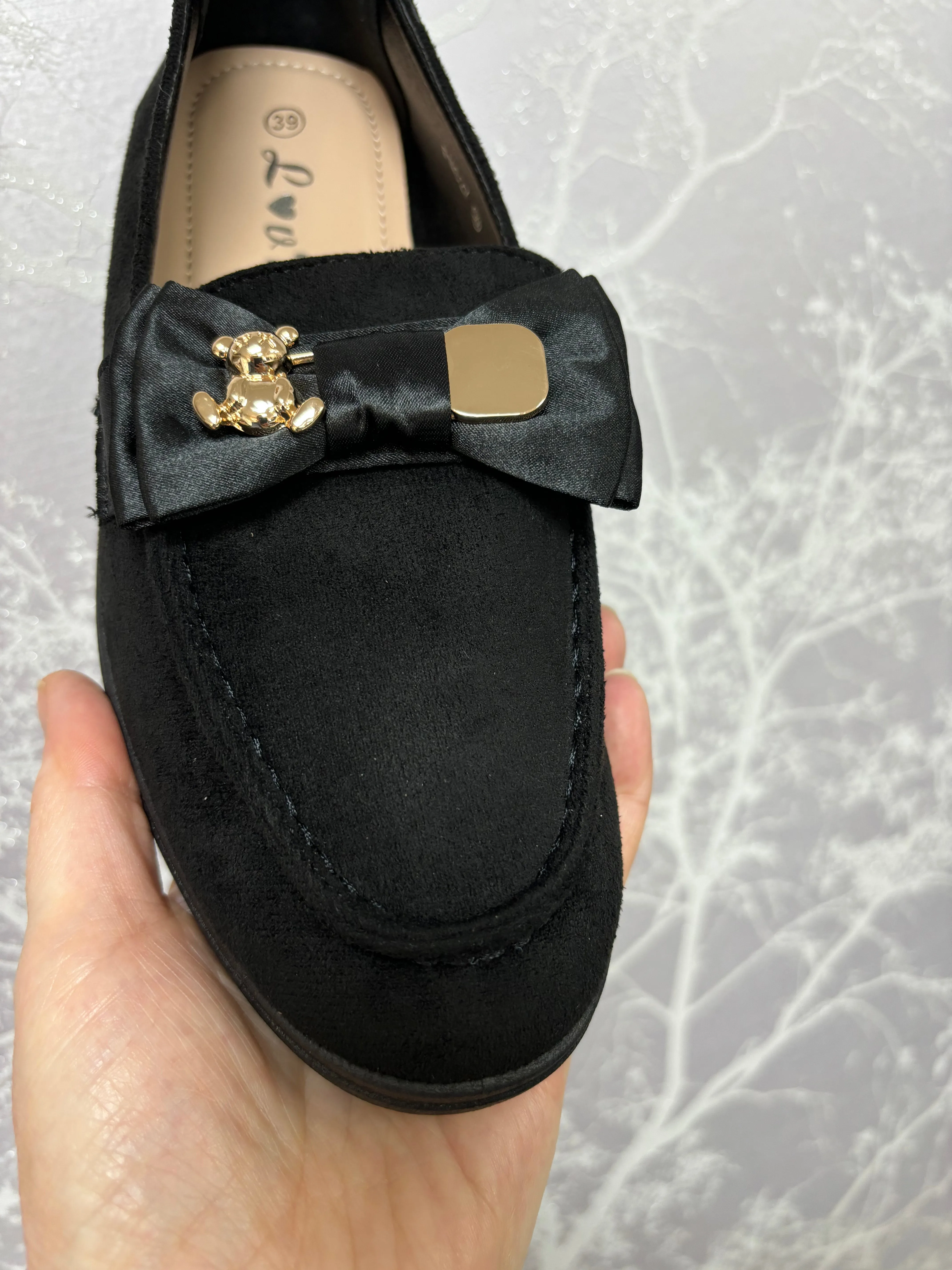 Tori Flat Loafers Black