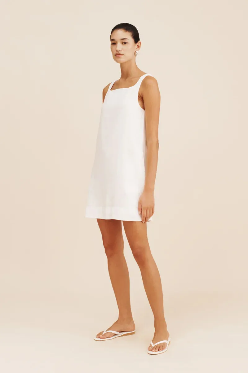 VAL MINI DRESS IVORY