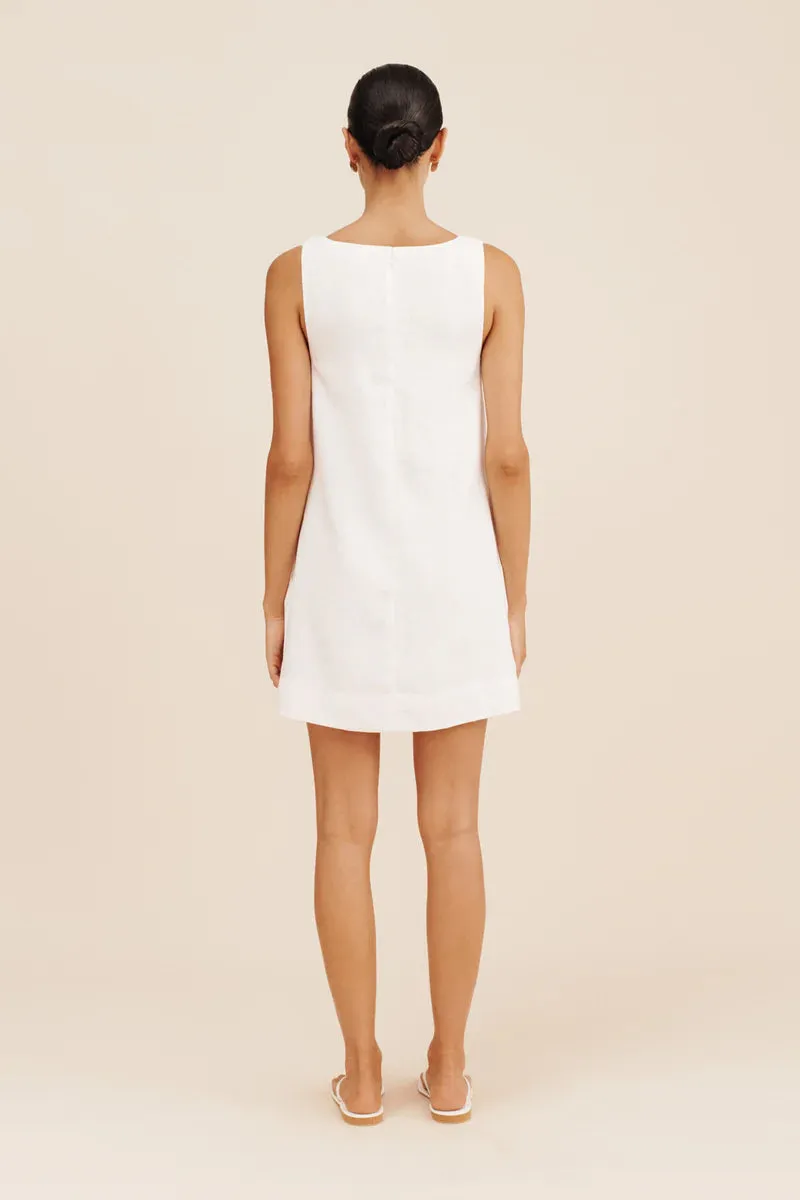 VAL MINI DRESS IVORY