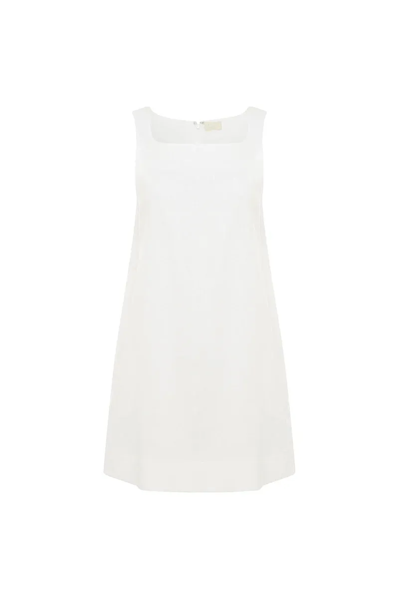 VAL MINI DRESS IVORY
